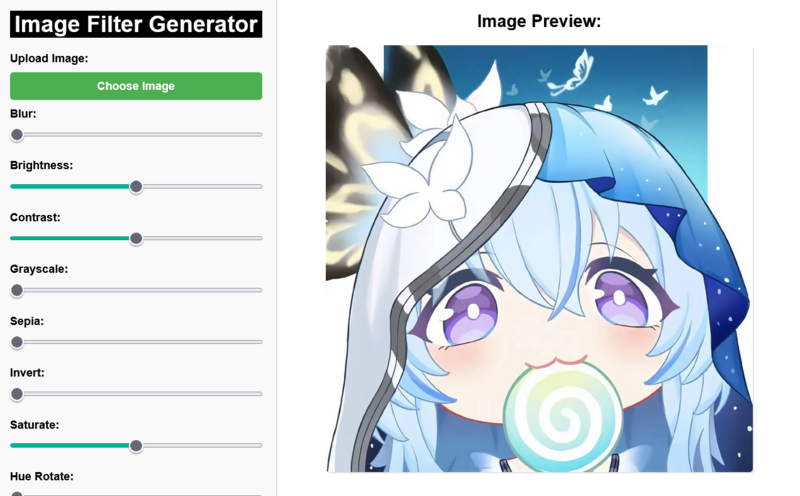Image CSS Generator